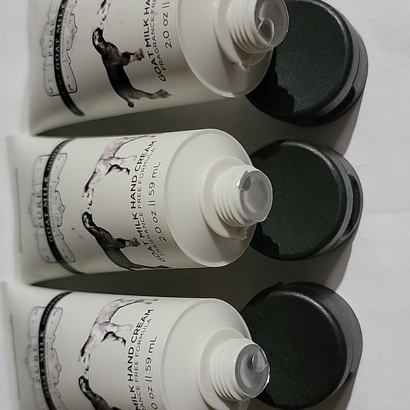 3 PK BEEKMAN 1802 GOAT MILK HAND CREAM 2 oz each PURE GOAT MILK NO BOX - Picture 4 of 4